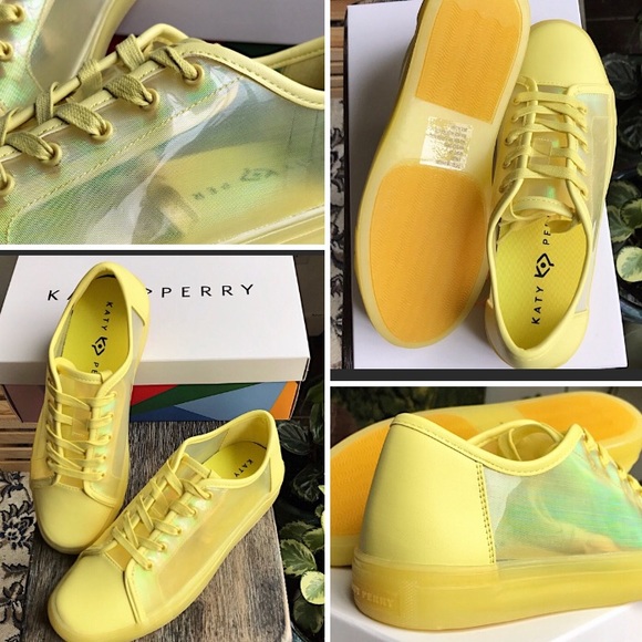 2 pairs left! Katy Perry Iridescent sneakers - Picture 4 of 14
